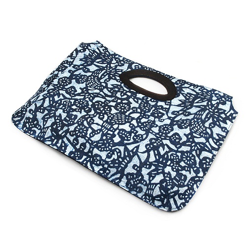 ZURNER HANDBAG - Lan Yin Hua Bu printed