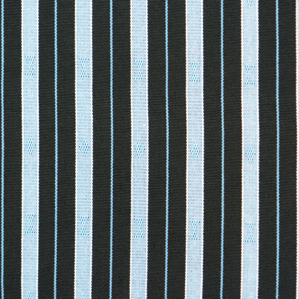 Hand loomed grey and blue striped patten with tribal mortar and pestle motif hand loomed hand made artisanal fabric textile home interior design