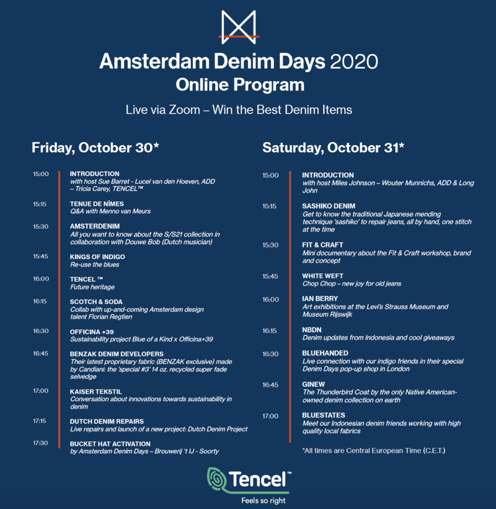 Amsterdam denim days festival online program